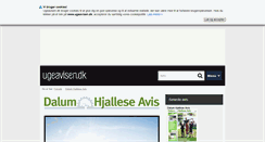 Desktop Screenshot of dalumhjalleseavis.dk